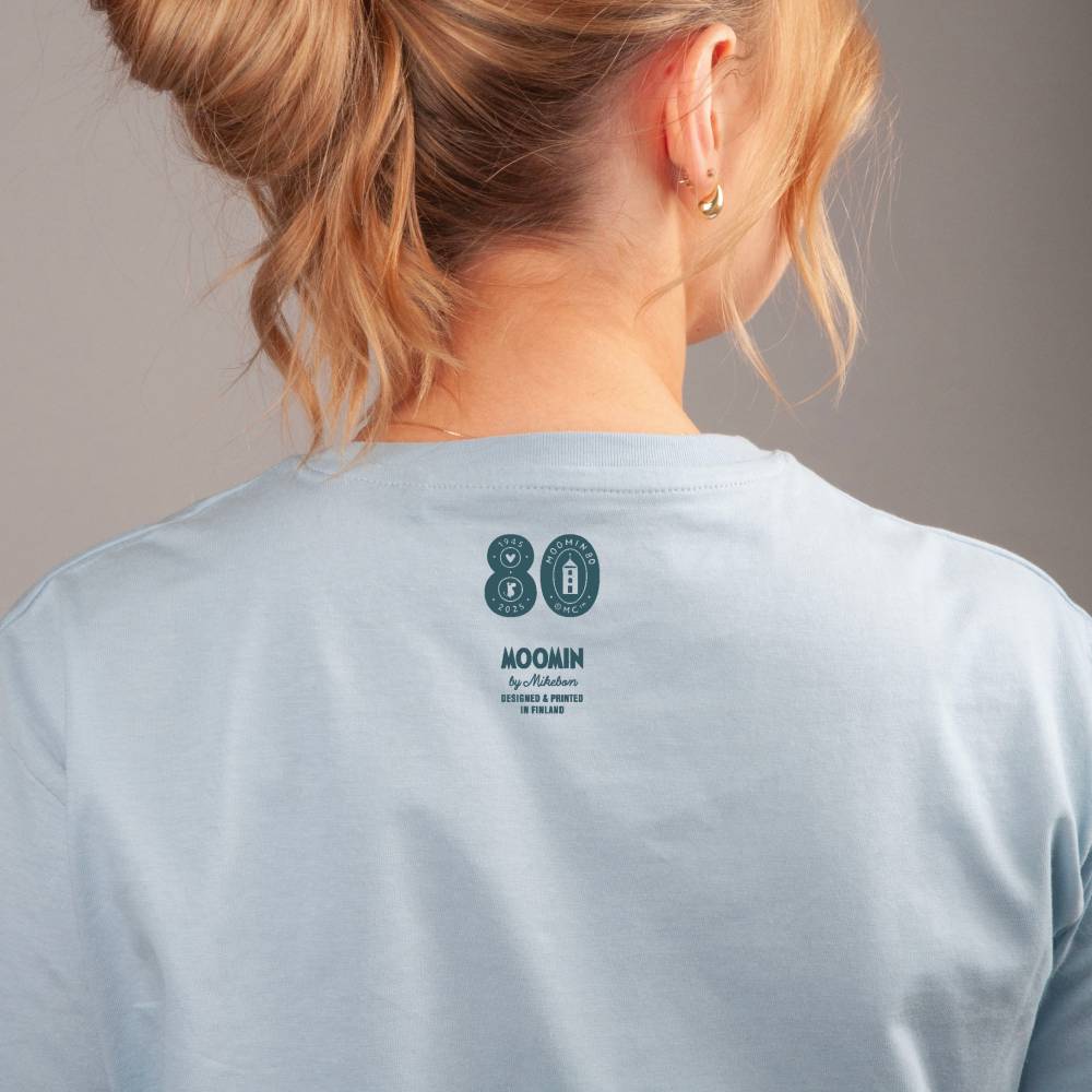 Moomin Dancers T-shirt Blue - Mikebon - The Official Moomin Shop