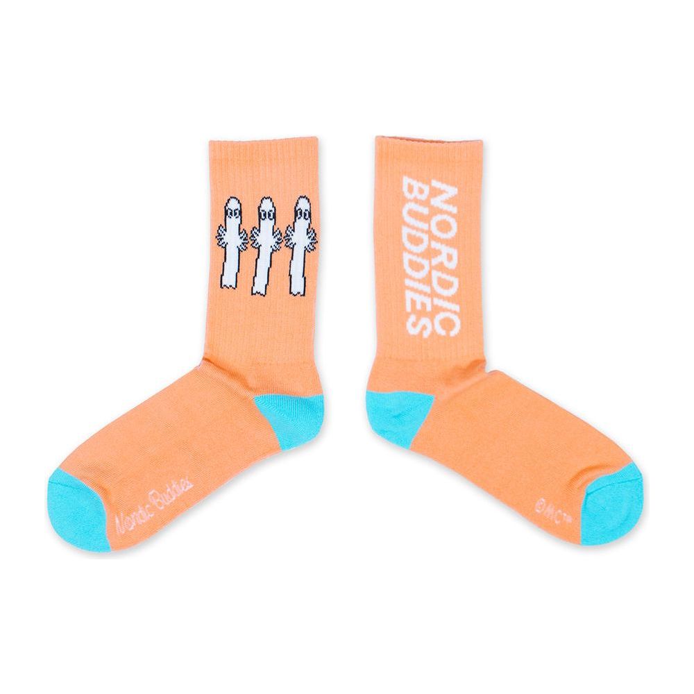 Hattifatteners Retro Socks 40-45 Peach - Nordicbuddies - The Official Moomin Shop