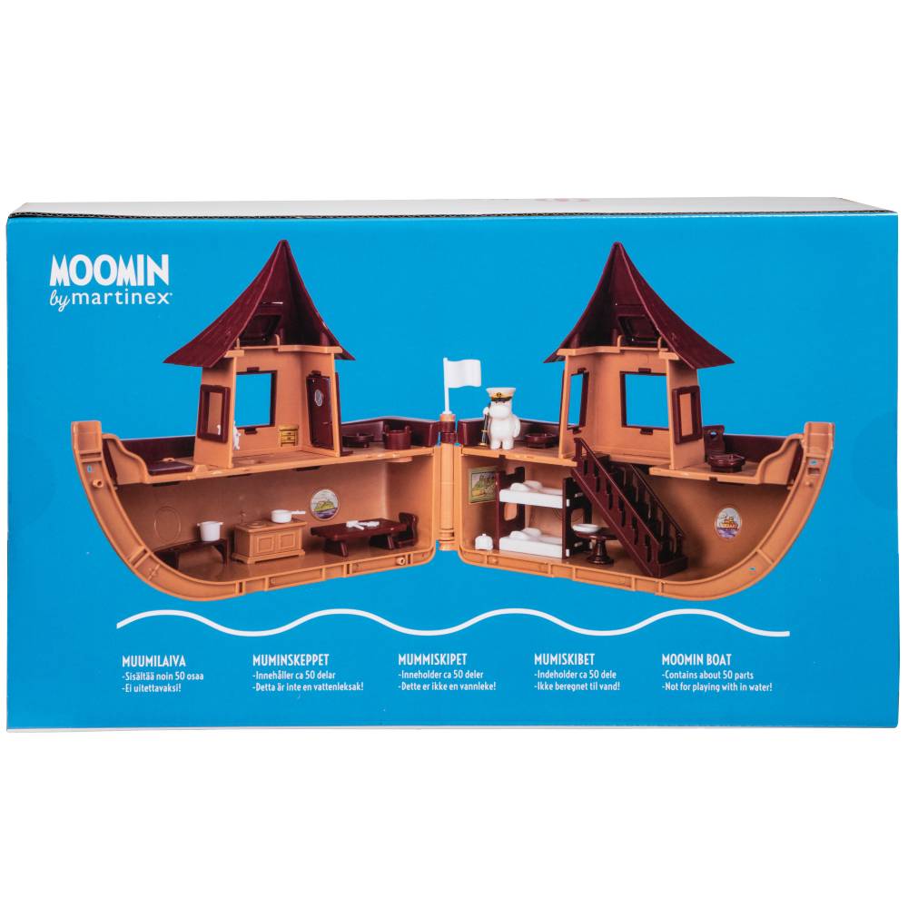 Moomin Oshun Oxtra Boat &amp; Moominpappa – Martinex - The Official Moomin Shop