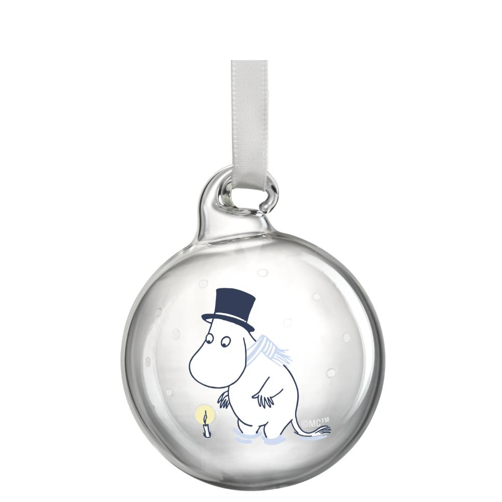 Moomin Let it Snow Christmas Bauble 4set - The Official Moomin Shop