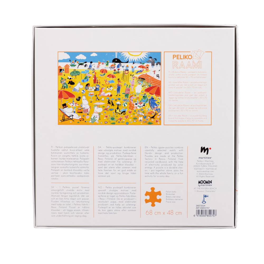 Moomin Riviera Beach Puzzle 1000-pcs – Martinex - The Official Moomin Shop