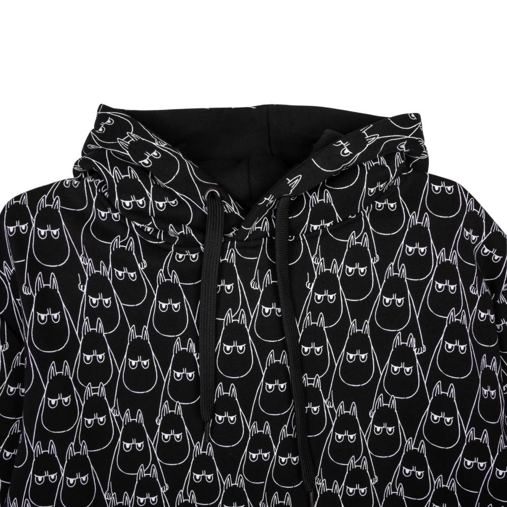 Moomintroll Angry Hoodie Black - Martinex - The Official Moomin Shop