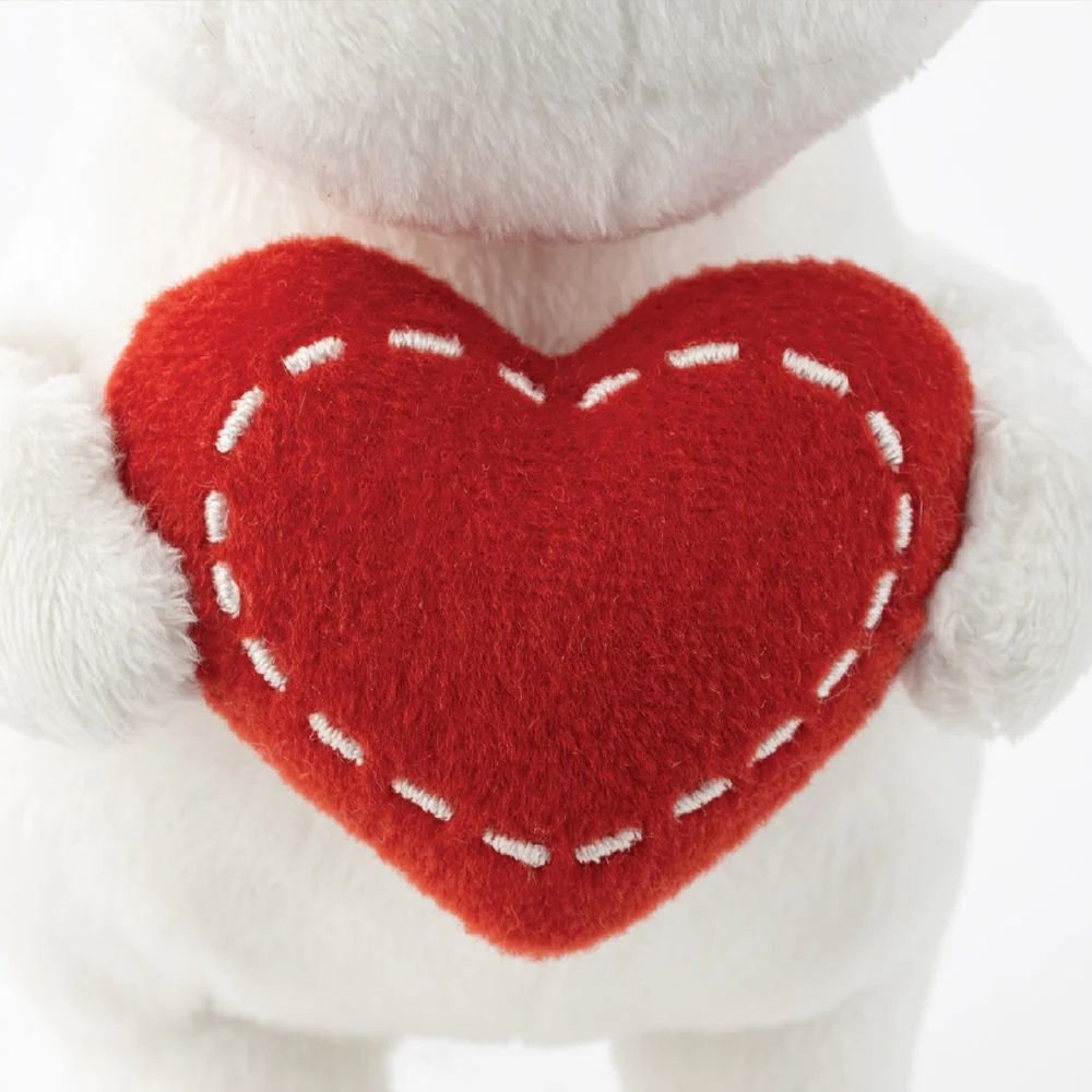 Moomintroll Heart Plush - Aurora World - The Official Moomin Shop