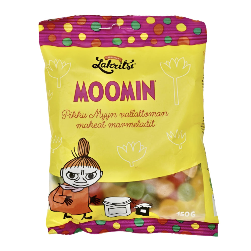 Little My Marmalade 150 g - Kouvolan Lakritsi - The Official Moomin Shop