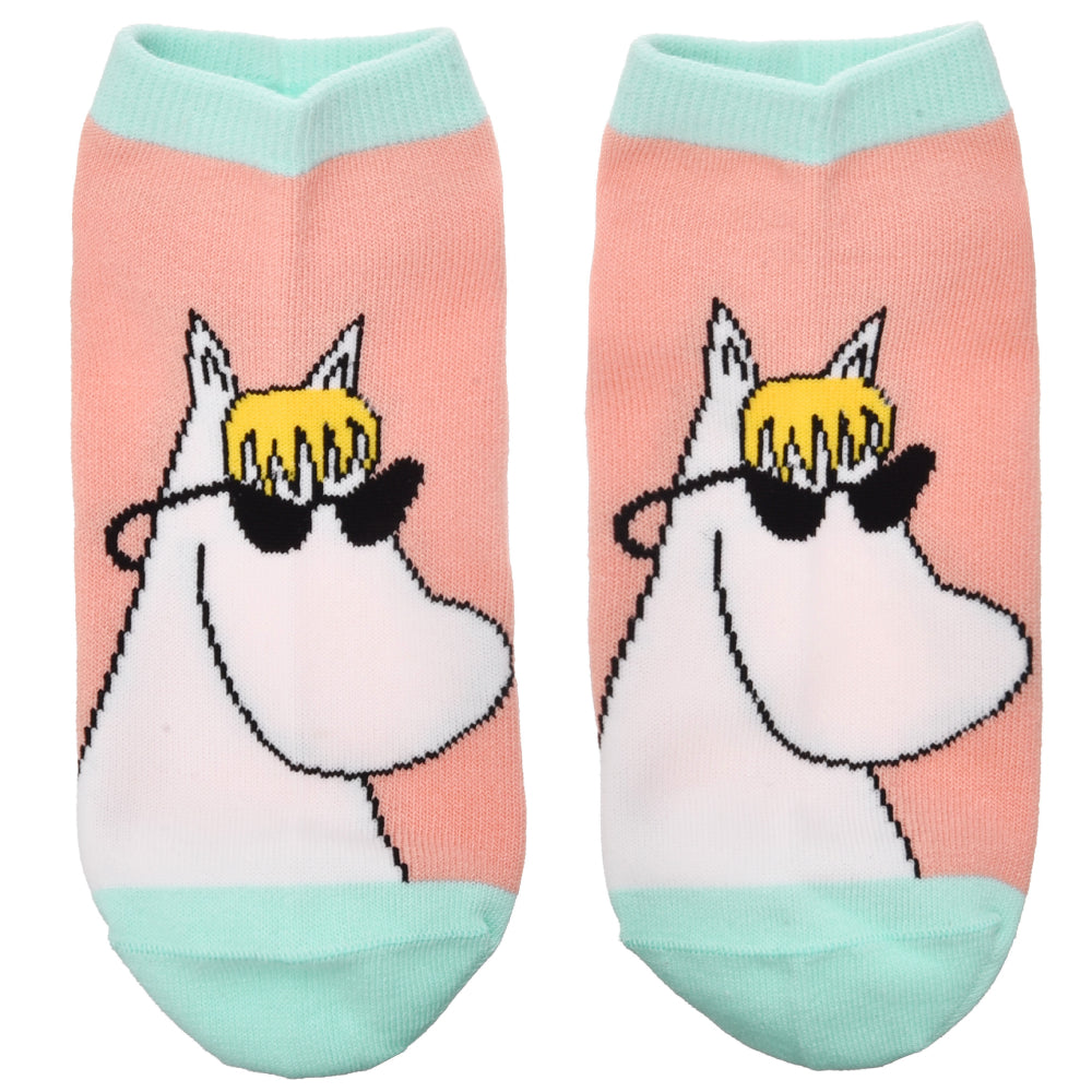 Snorkmaiden Ladies Ankle Socks Peach - The Official Moomin Shop