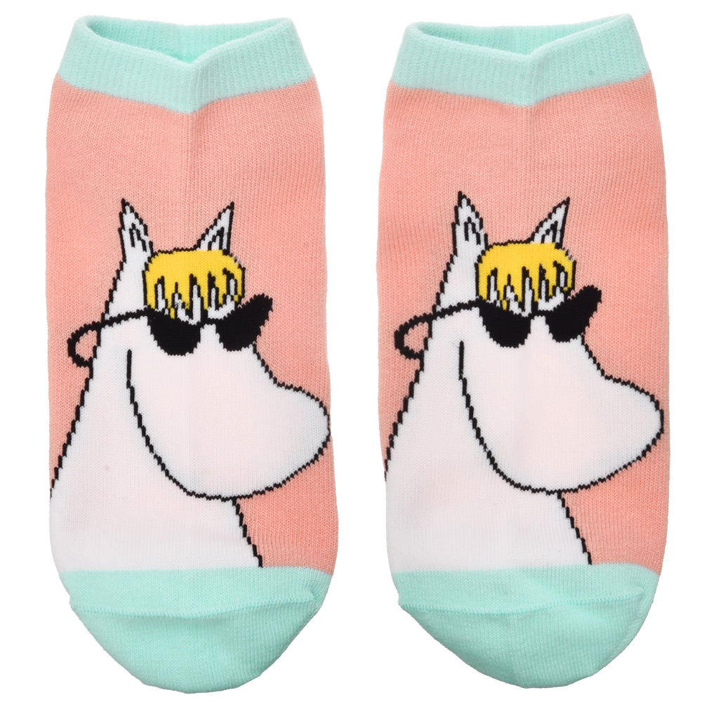 Snorkmaiden Ladies Ankle Socks Peach - Nordicbuddies - The Official Moomin Shop