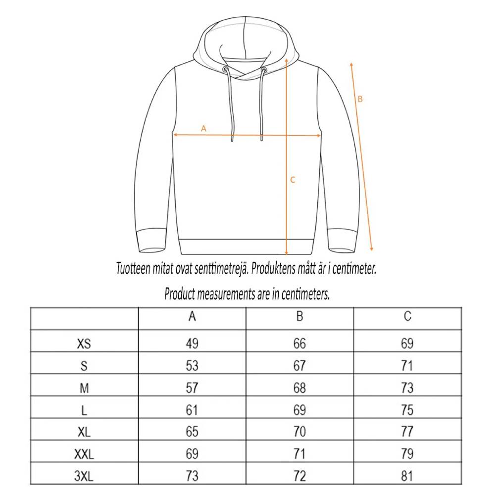 Moomintroll Angry Hoodie Black - Martinex - The Official Moomin Shop