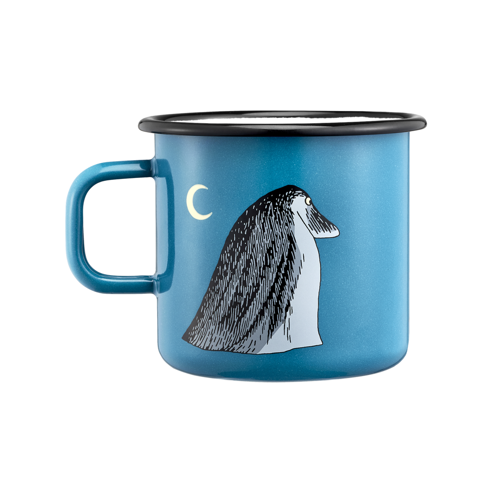 The Groke Mug 5,5dl Blue - The Official Moomin Shop