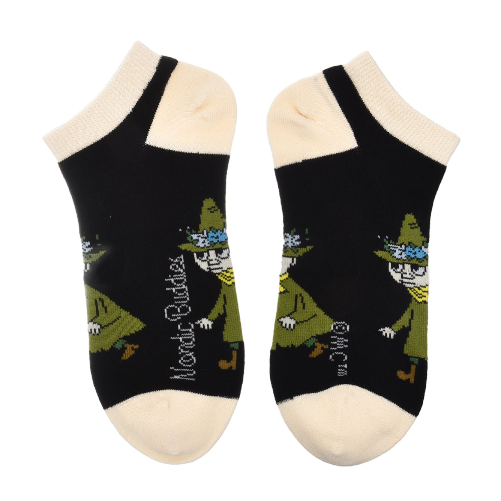 Snufkin Ankle Socks Black 36-42 - The Official Moomin Shop