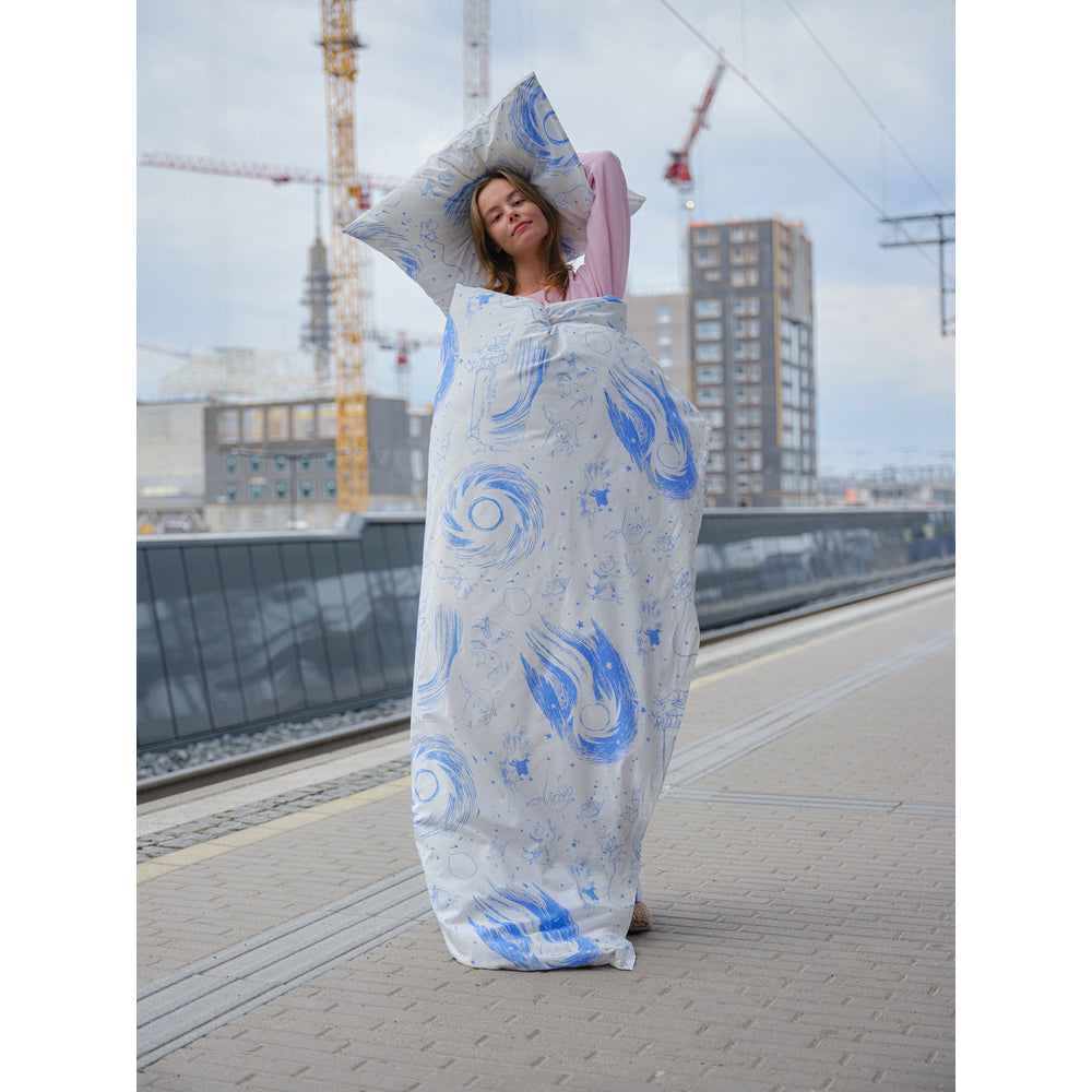 Moomin Comet Bed Linen Set 150x210cm - Moomin Arabia - The Official Moomin Shop