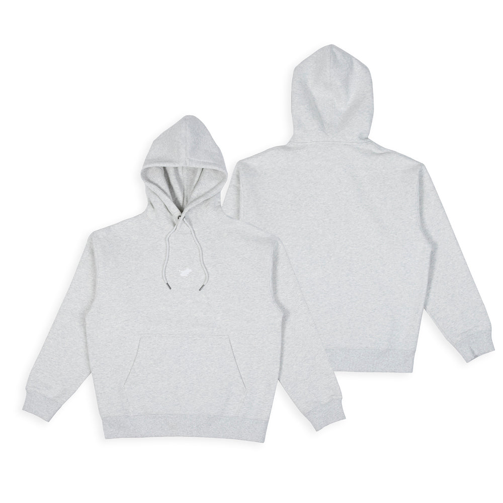 Moomintroll Running Hoodie Grey - Nordicbuddies - The Official Moomin Shop