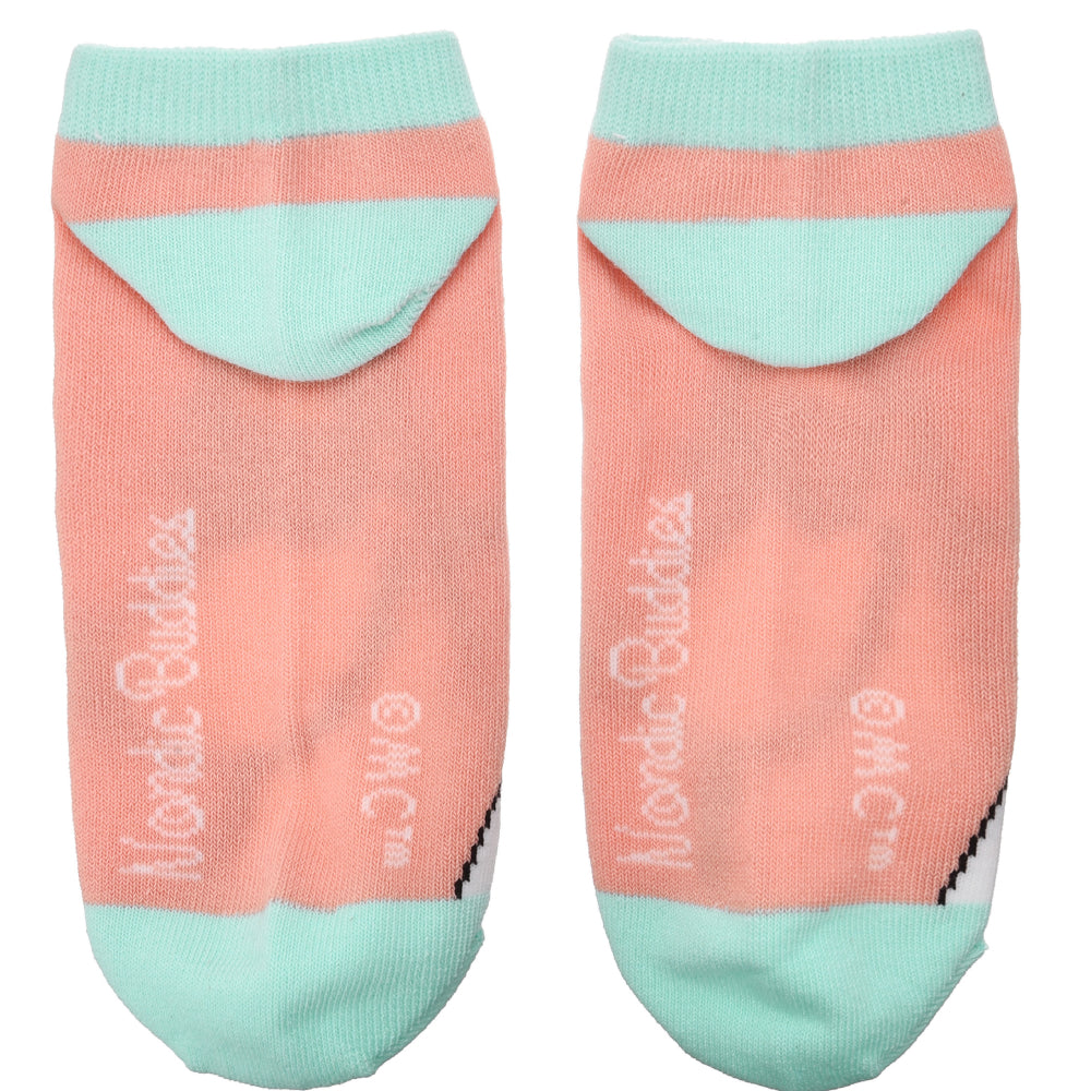 Snorkmaiden Ladies Ankle Socks Peach - The Official Moomin Shop