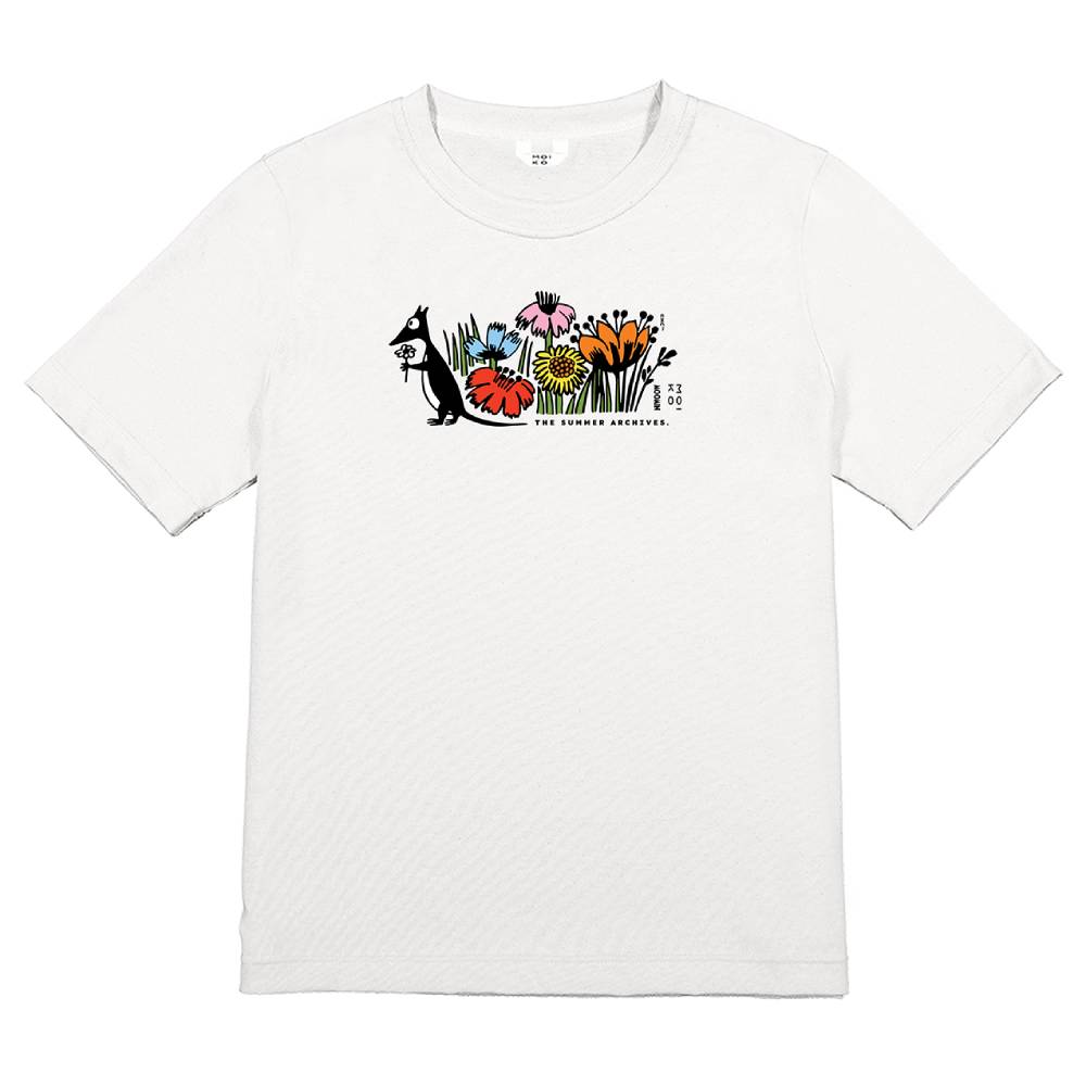 Moomin Summer Archives T-Shirt Off-white - Moiko - The Official Moomin Shop