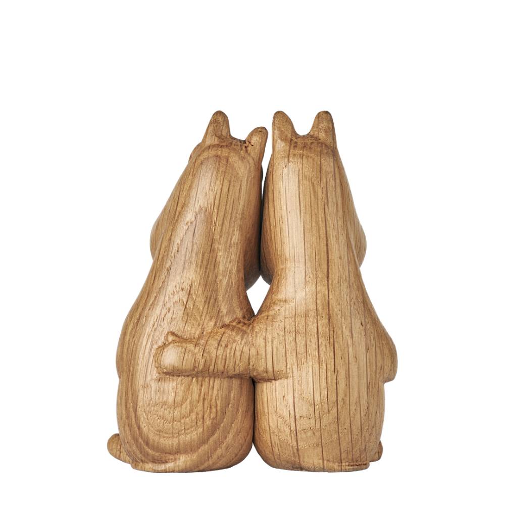 Moomin Hug Wooden Figurine - Dsignhouse - The Official Moomin Shop