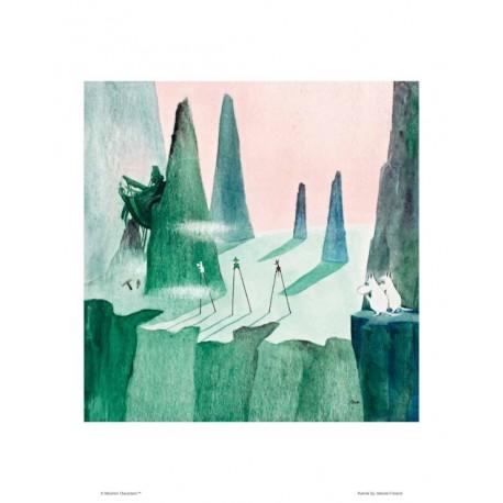 Moomin Comet Poster 24x30cm - The Official Moomin Shop