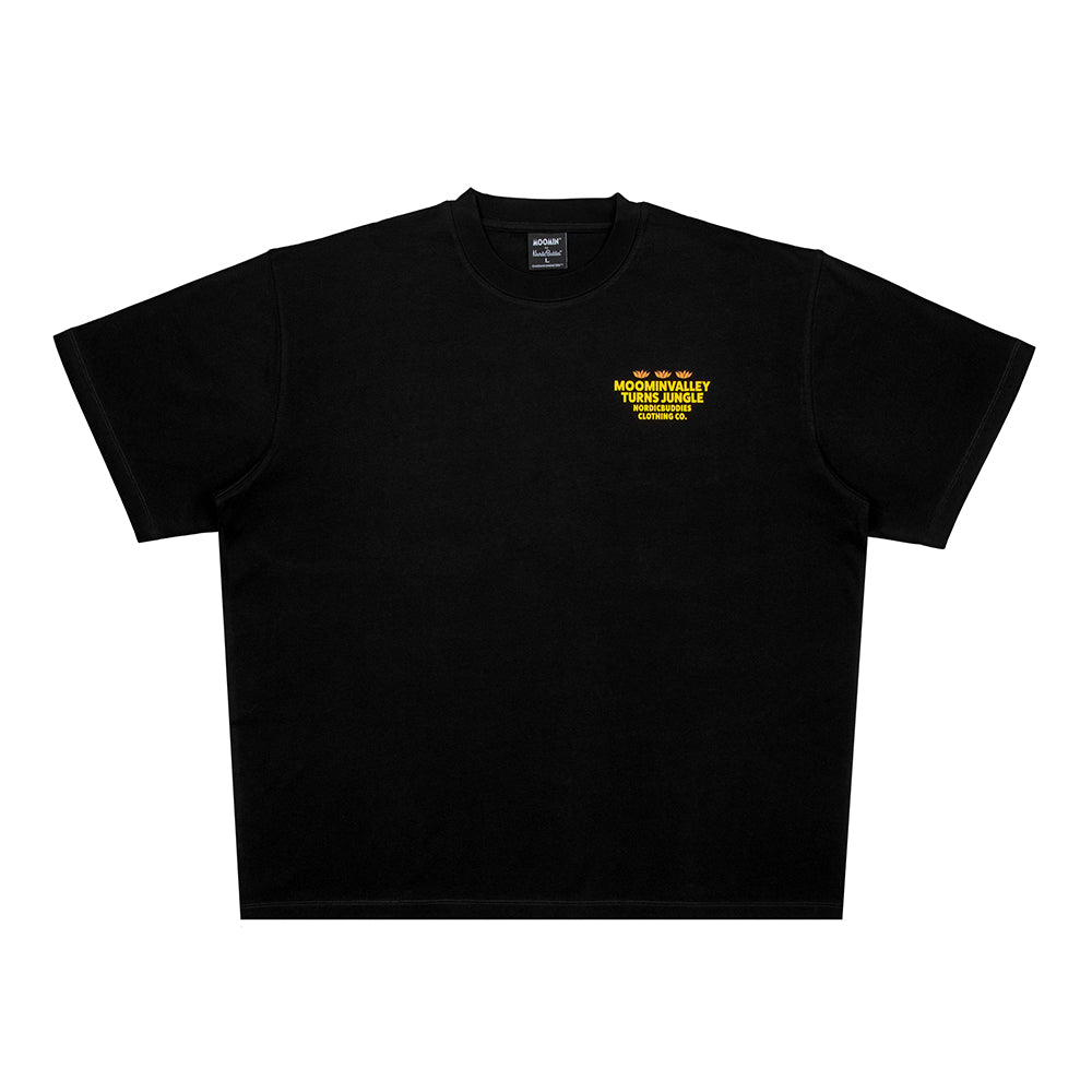Moomin 80 Collection T-shirt Unisex Black - Nordicbuddies - The Official Moomin Shop