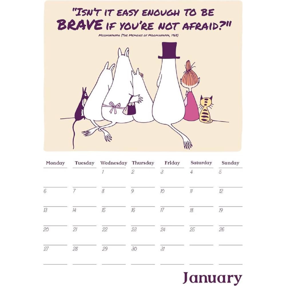 Moomin Wall Calendar 2025 - The Official Moomin Shop - The Official Moomin Shop