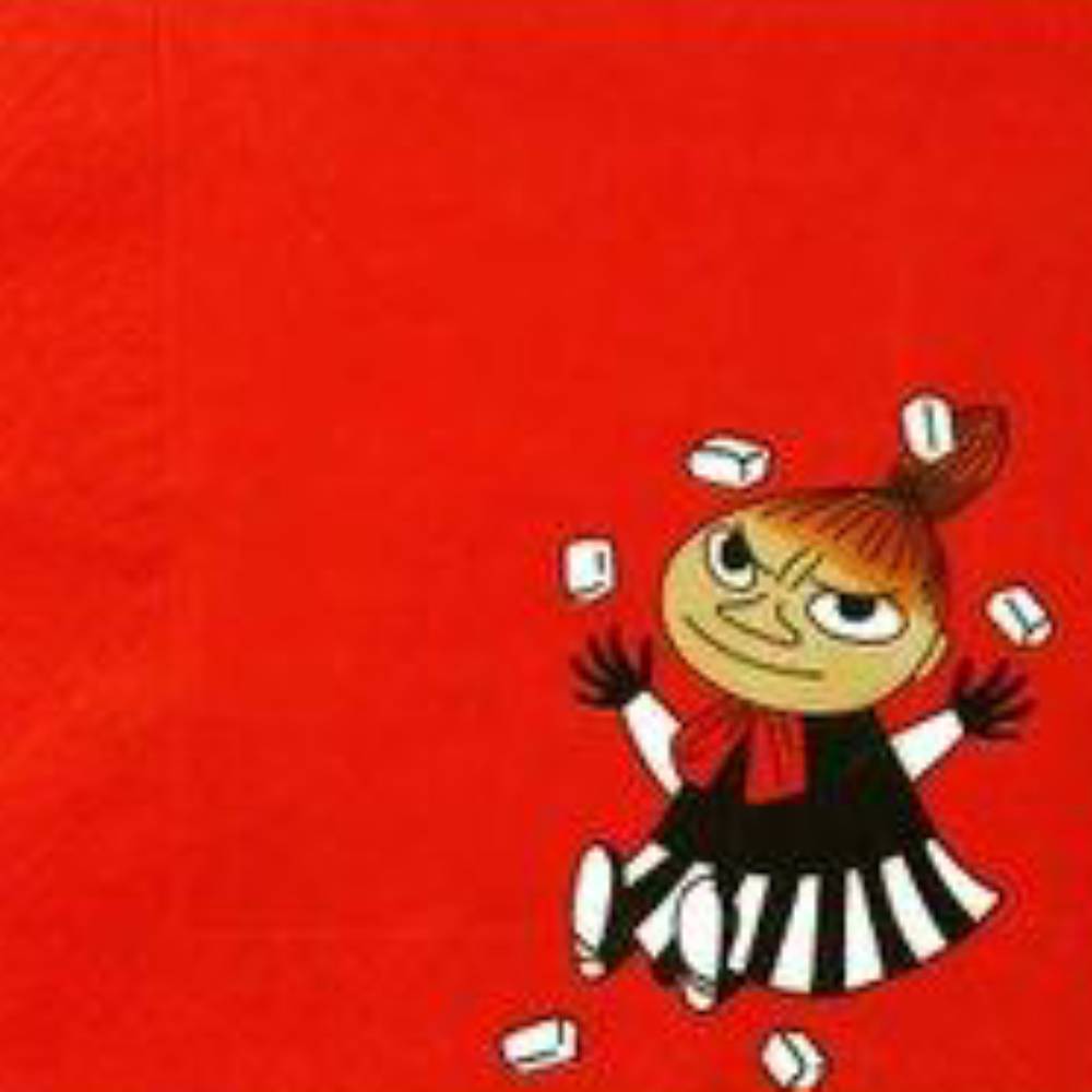Little My Napkins Red - Opto Design - The Official Moomin Shop