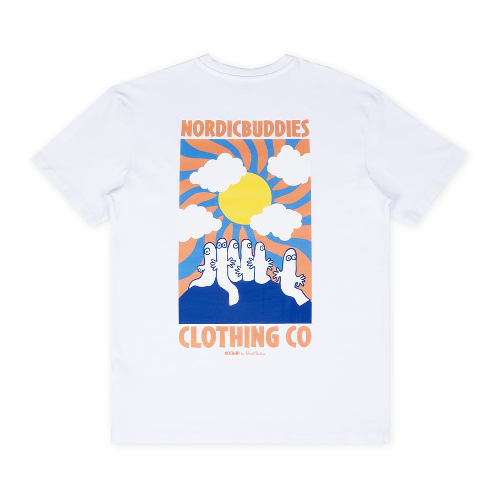 Hattifatteners T-shirt White - Nordicbuddies - The Official Moomin Shop