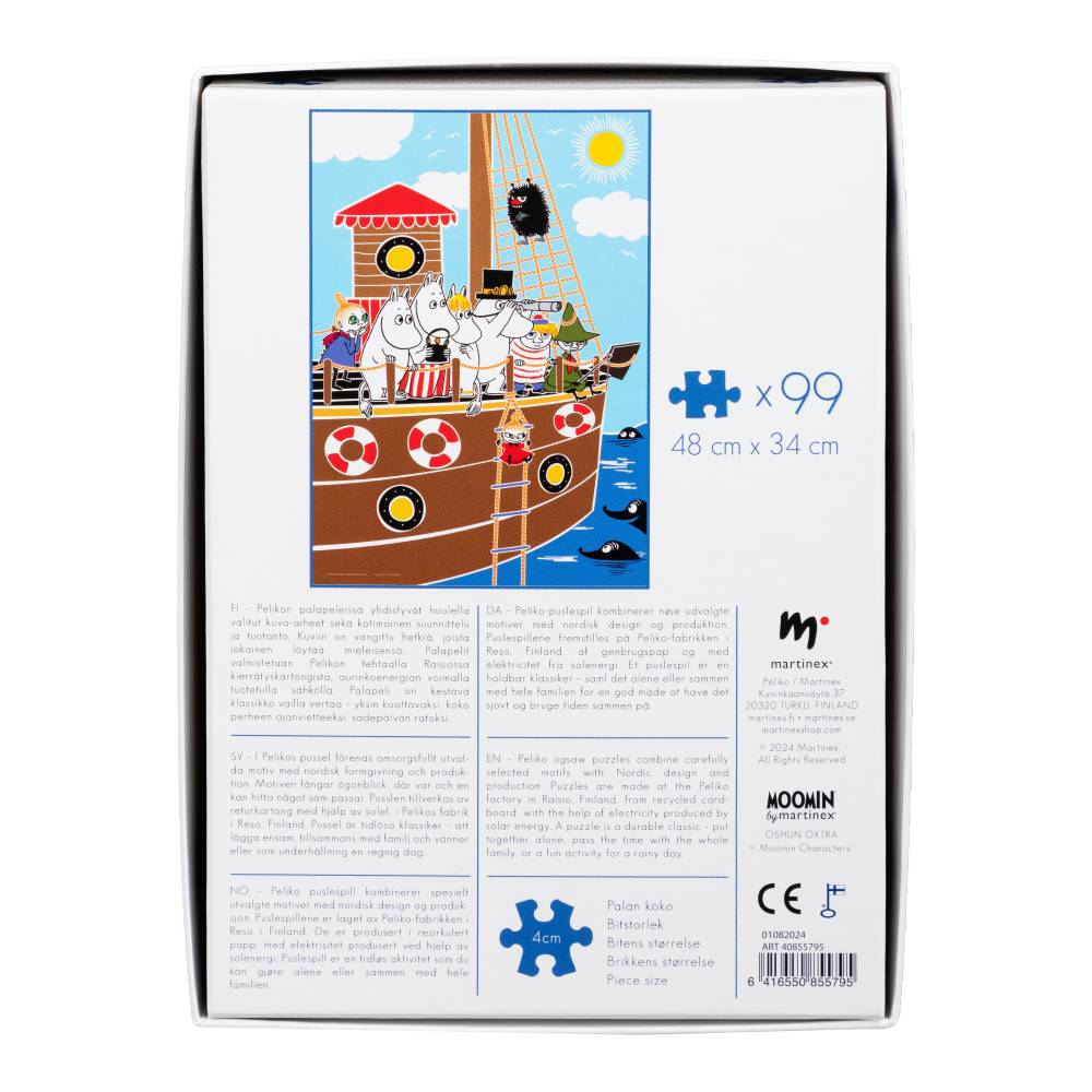 Moomin Oshun Oxtra Puzzle 99-pcs – Martinex - The Official Moomin Shop
