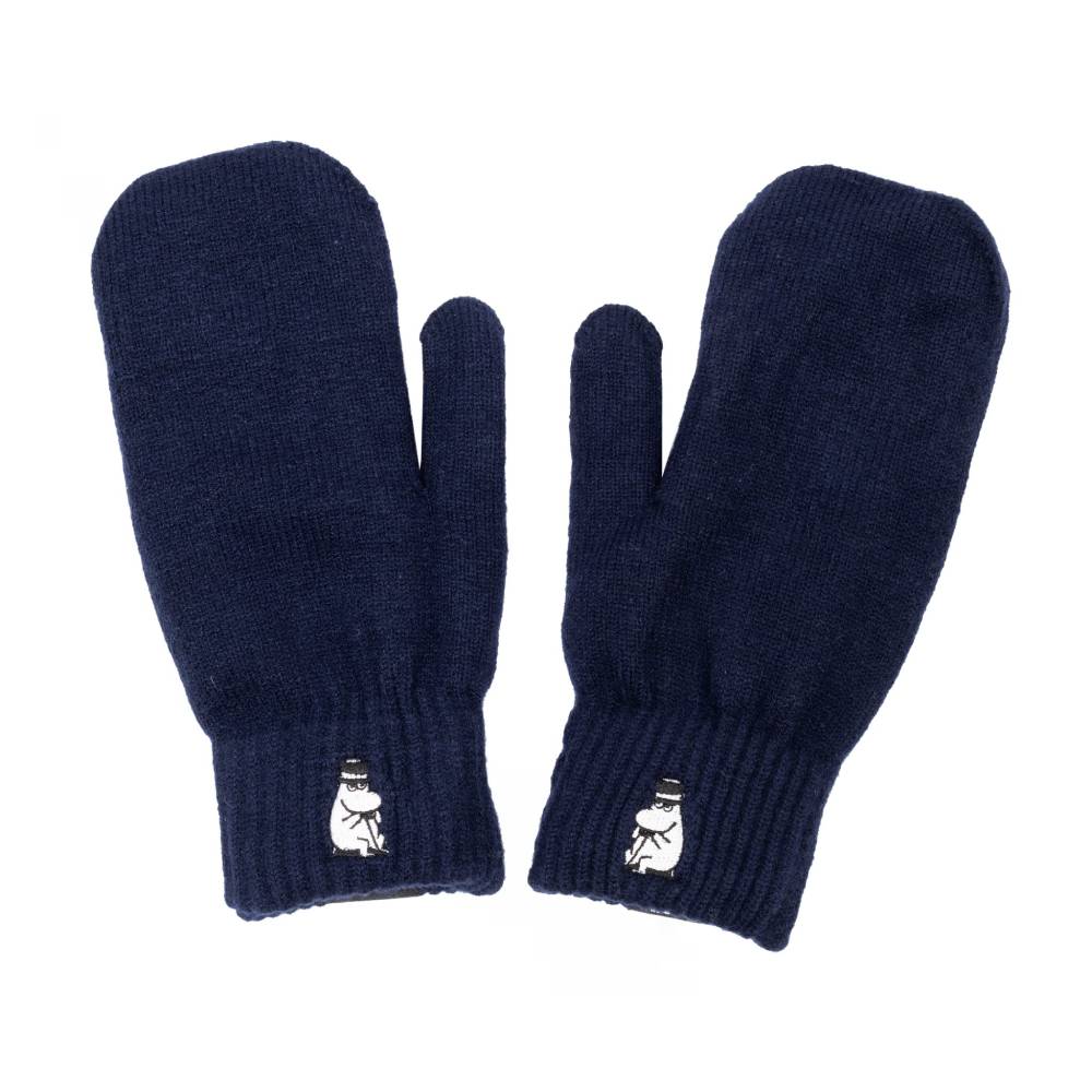 Moominpappa Mittens Dark Blue - Nordicbuddies - The Official Moomin Shop