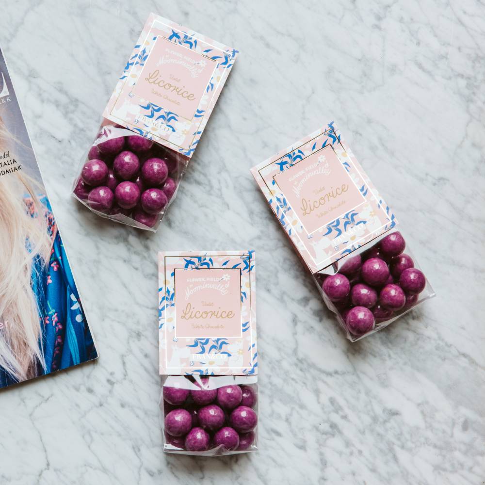 Moomin Liquorice Violet 150g - The Official Moomin Shop