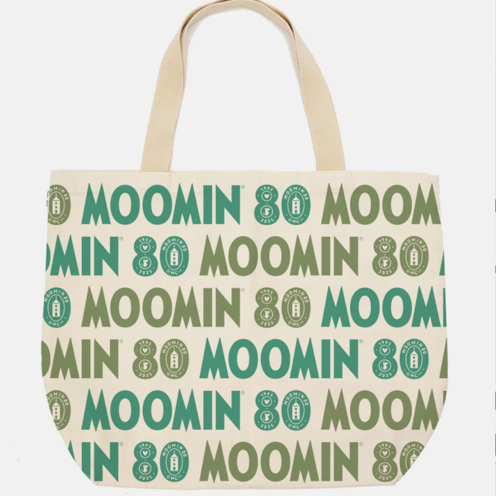 MOOMIN 80 logo tote bag - The Official Moomin Shop