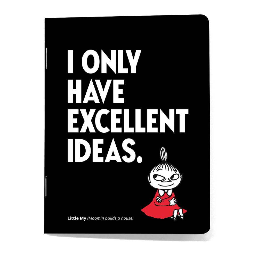 Little My Excellent Ideas Exercise Notebook Mini - The Official Moomin Shop