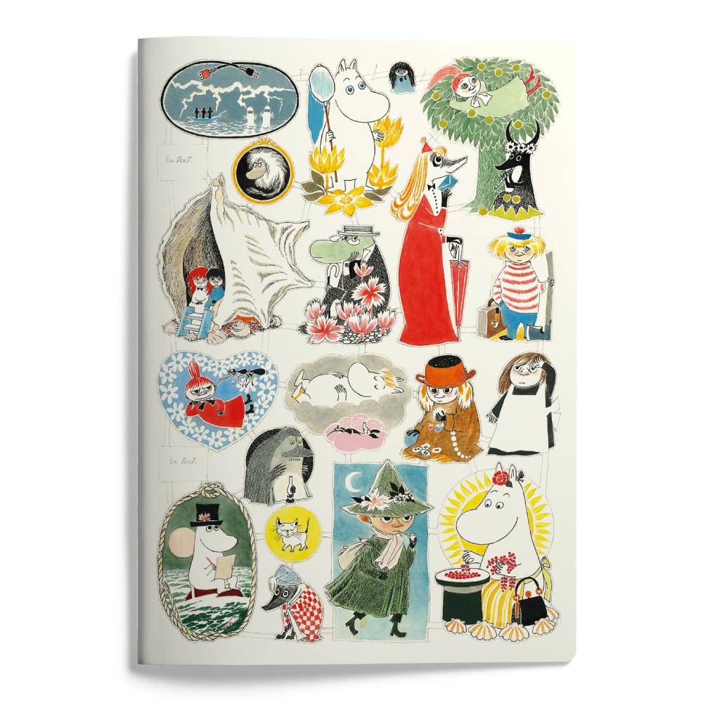 Moomin Scrap Notebook A4 - The Official Moomin Shop