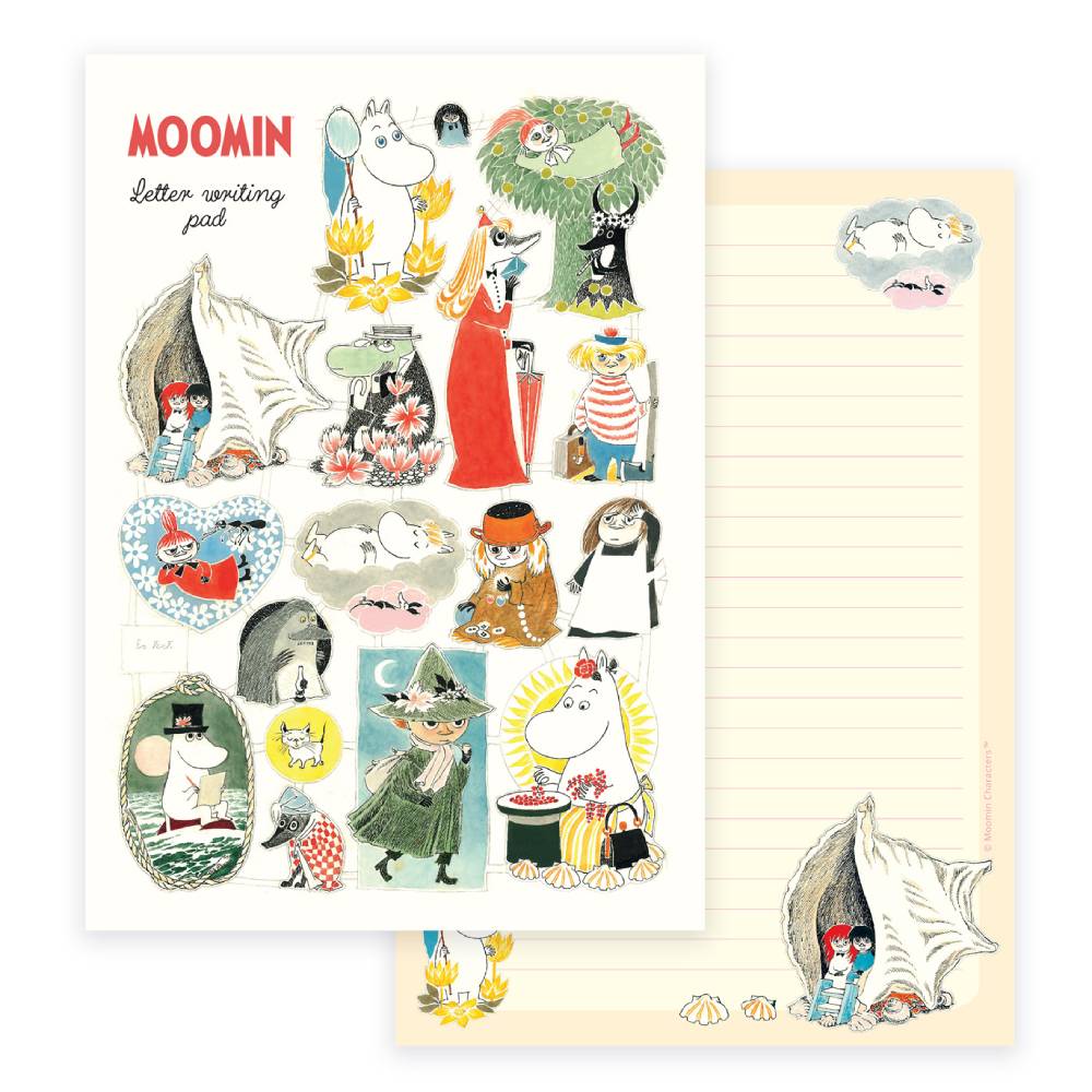 Moomin Scrap Letter Pad A4 - The Official Moomin Shop