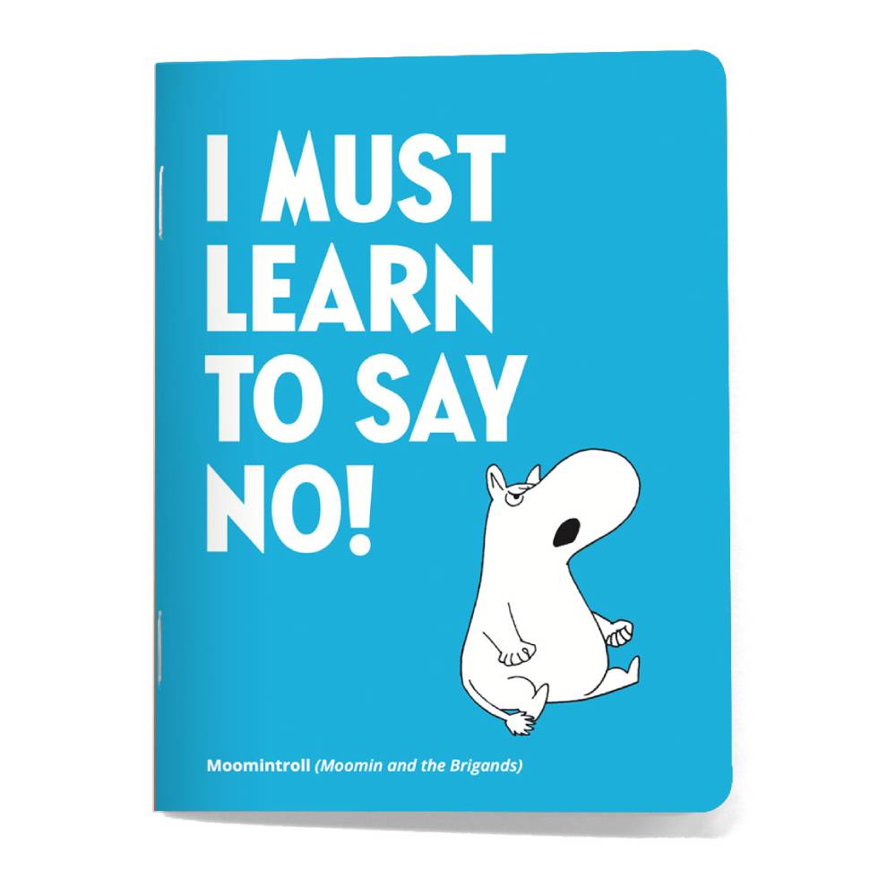 Moomintroll Say-no Exercise Notebook Mini - The Official Moomin Shop