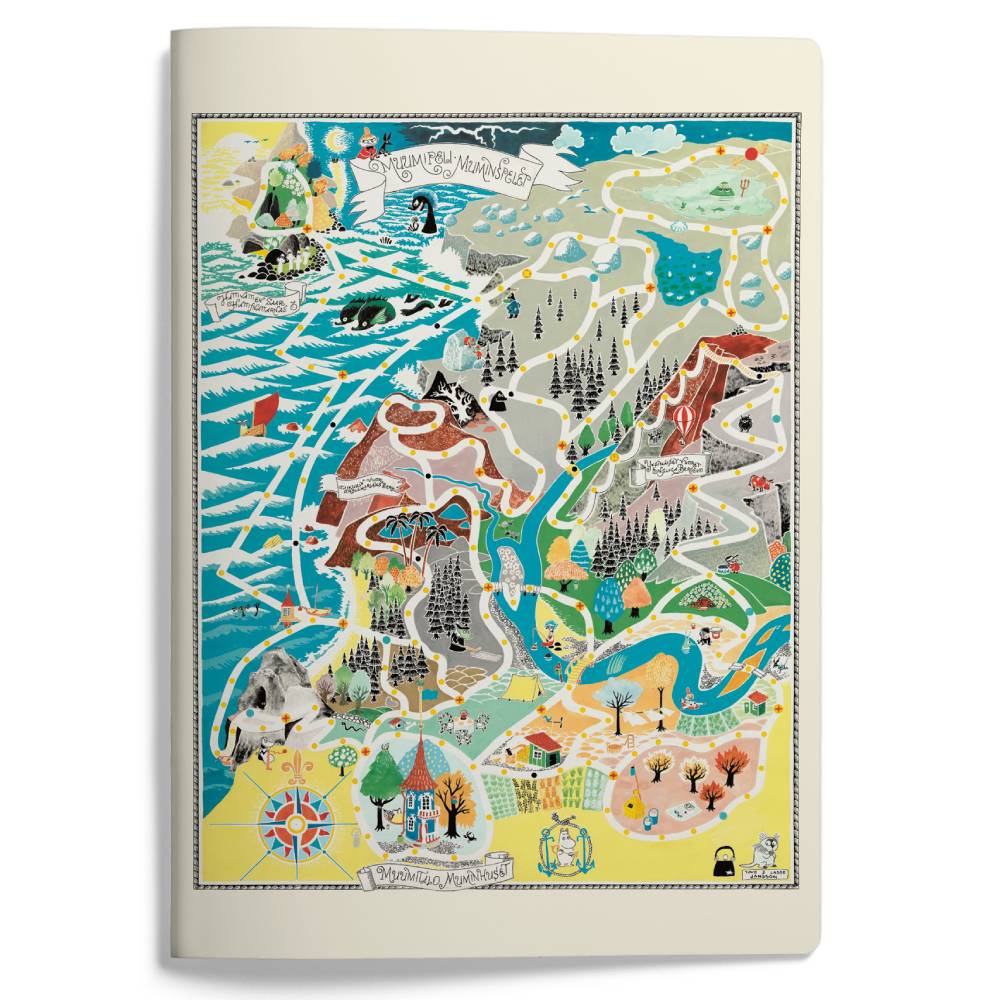 Moomin Game Exercise Notebook A4 - The Official Moomin Shop