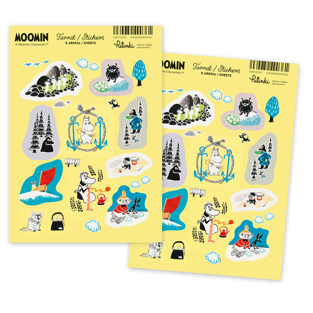 Moomin Game Stickers A5 - The Official Moomin Shop