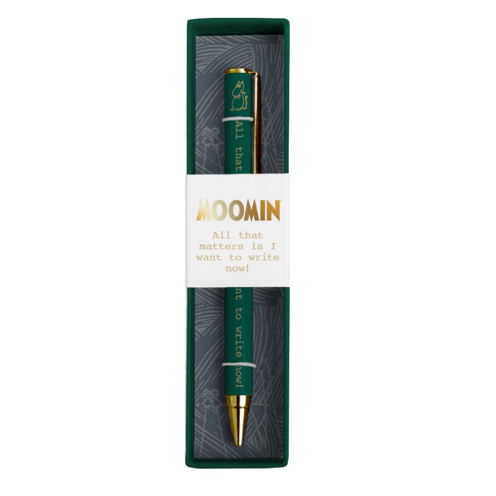 Moominpappa All That Matters Pen Green - The Official Moomin Shop