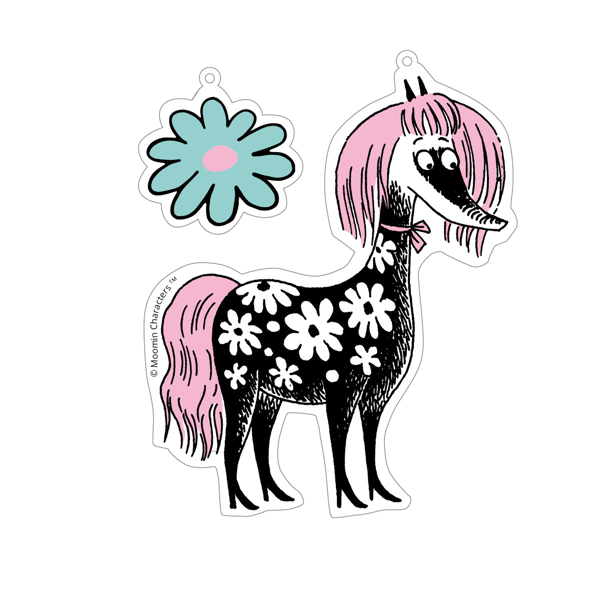 Primadonna’s Horse & Flower Reflector - The Official Moomin Shop