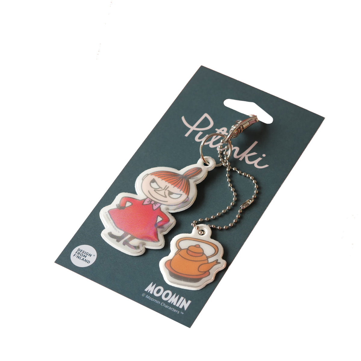 Little My & Coffeepot Reflector Red - The Official Moomin Shop