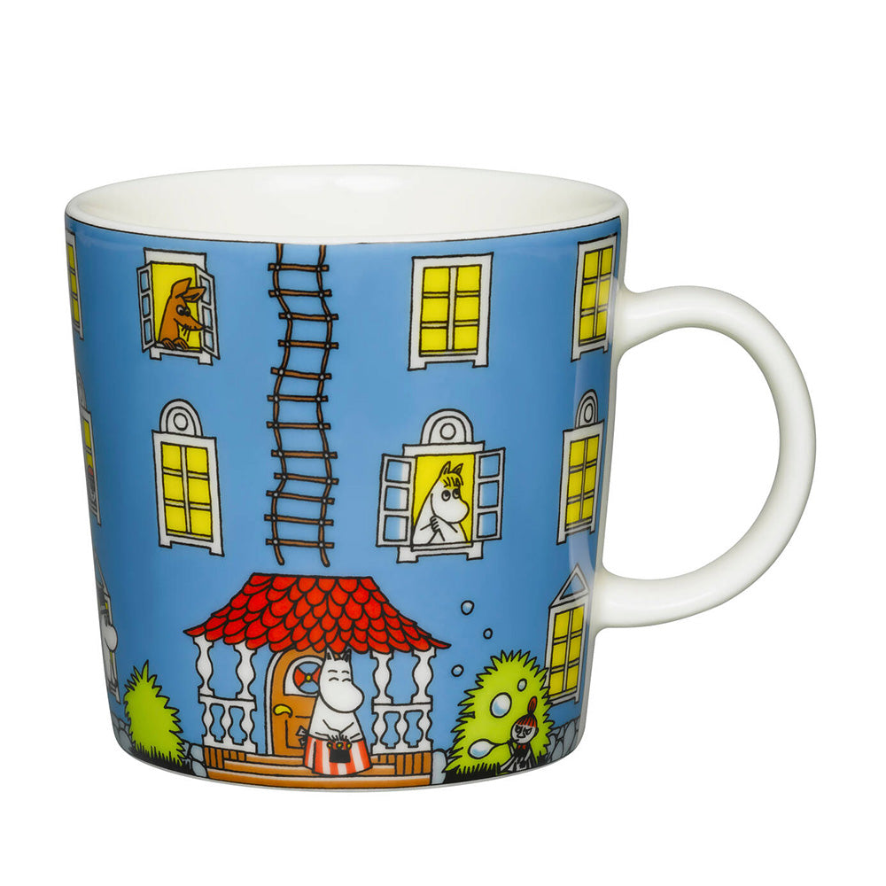 Moominhouse Mug 0,3L Blue - The Official Moomin Shop