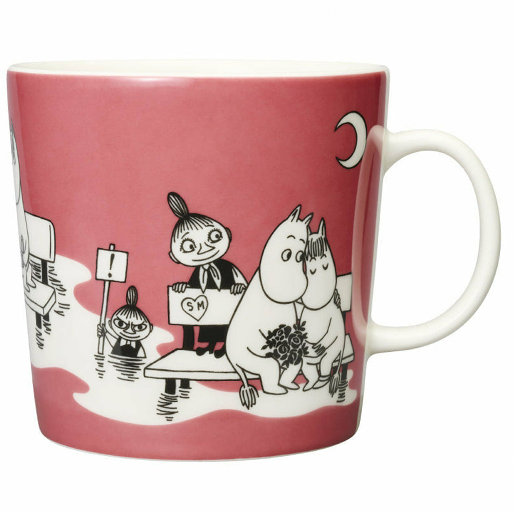 Moomin Rose Mug 0,4L - The Official Moomin Shop