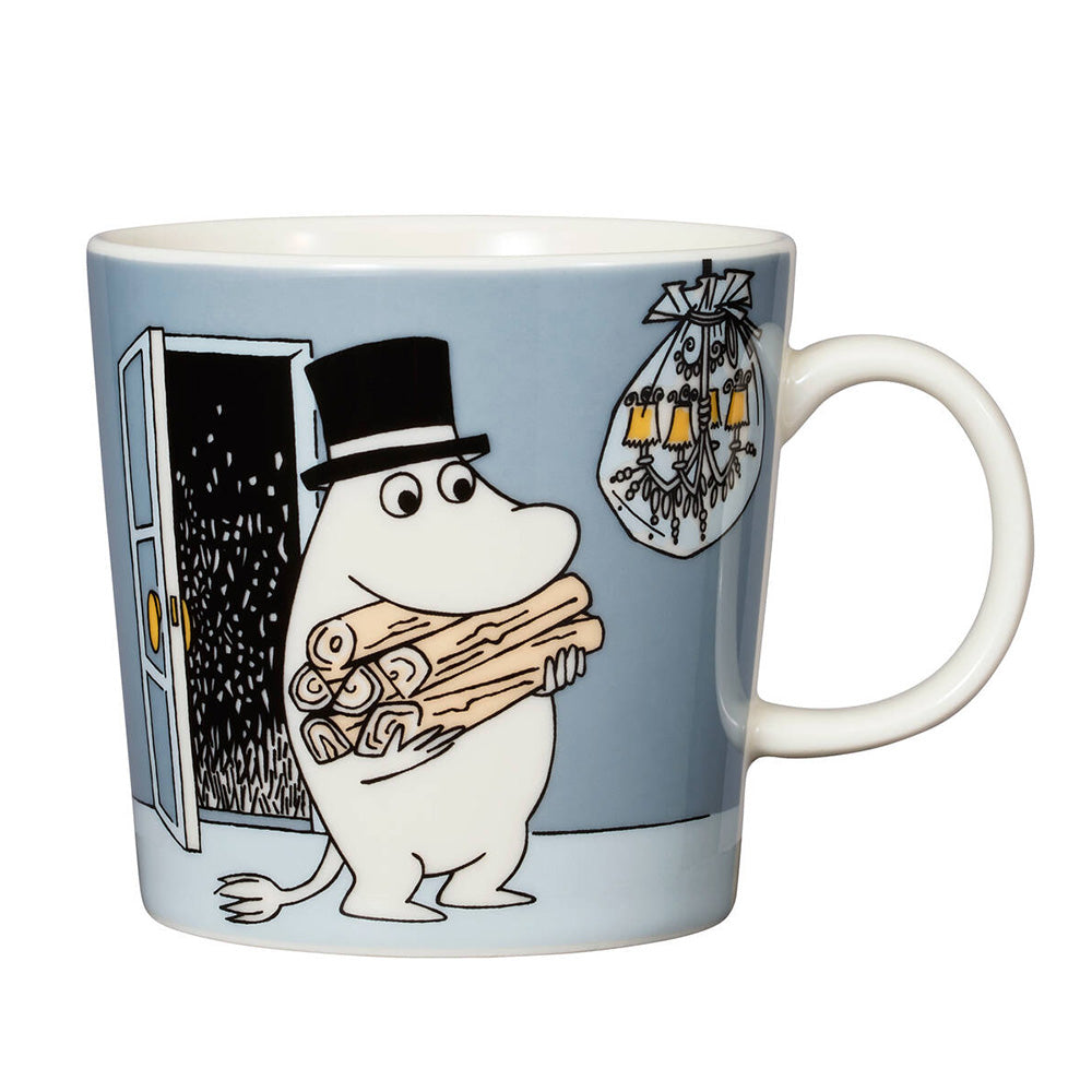 Moominpappa Mug 0,3L Gray - The Official Moomin Shop