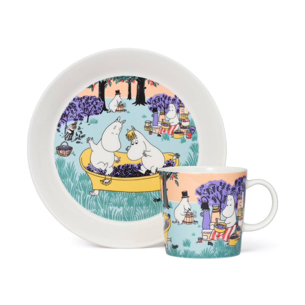 Moomin Summer Plate 2024 Berry Season - Moomin Arabia - The Official Moomin Shop