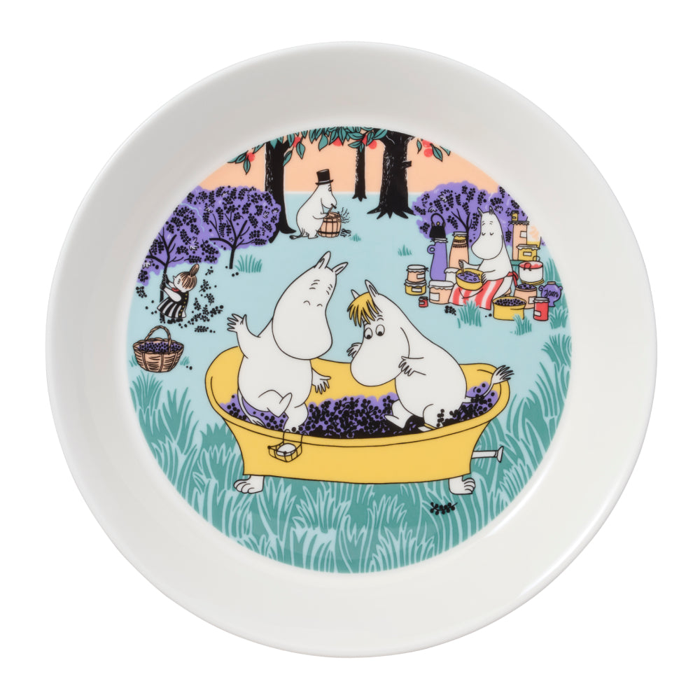 Moomin Summer Plate 2024 Berry Season - Moomin Arabia - The Official Moomin Shop