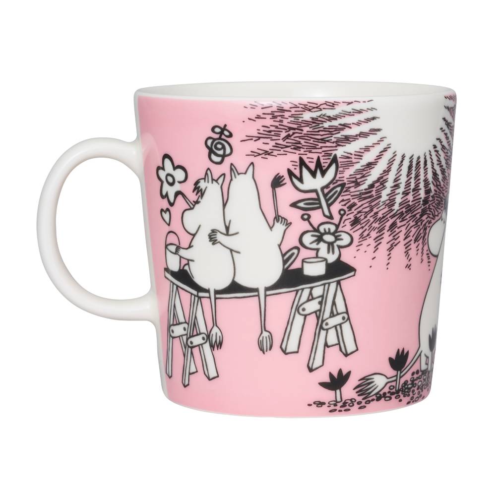 Moomin Love 30 Mug 0,4L Pink - The Official Moomin Shop