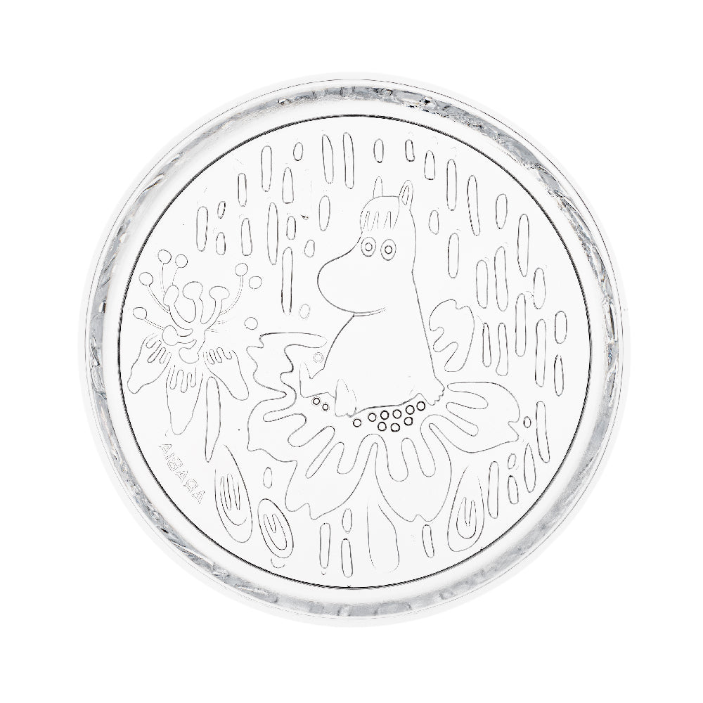 Moomin Clear Glass Plate - Moomin Arabia - The Official Moomin Shop