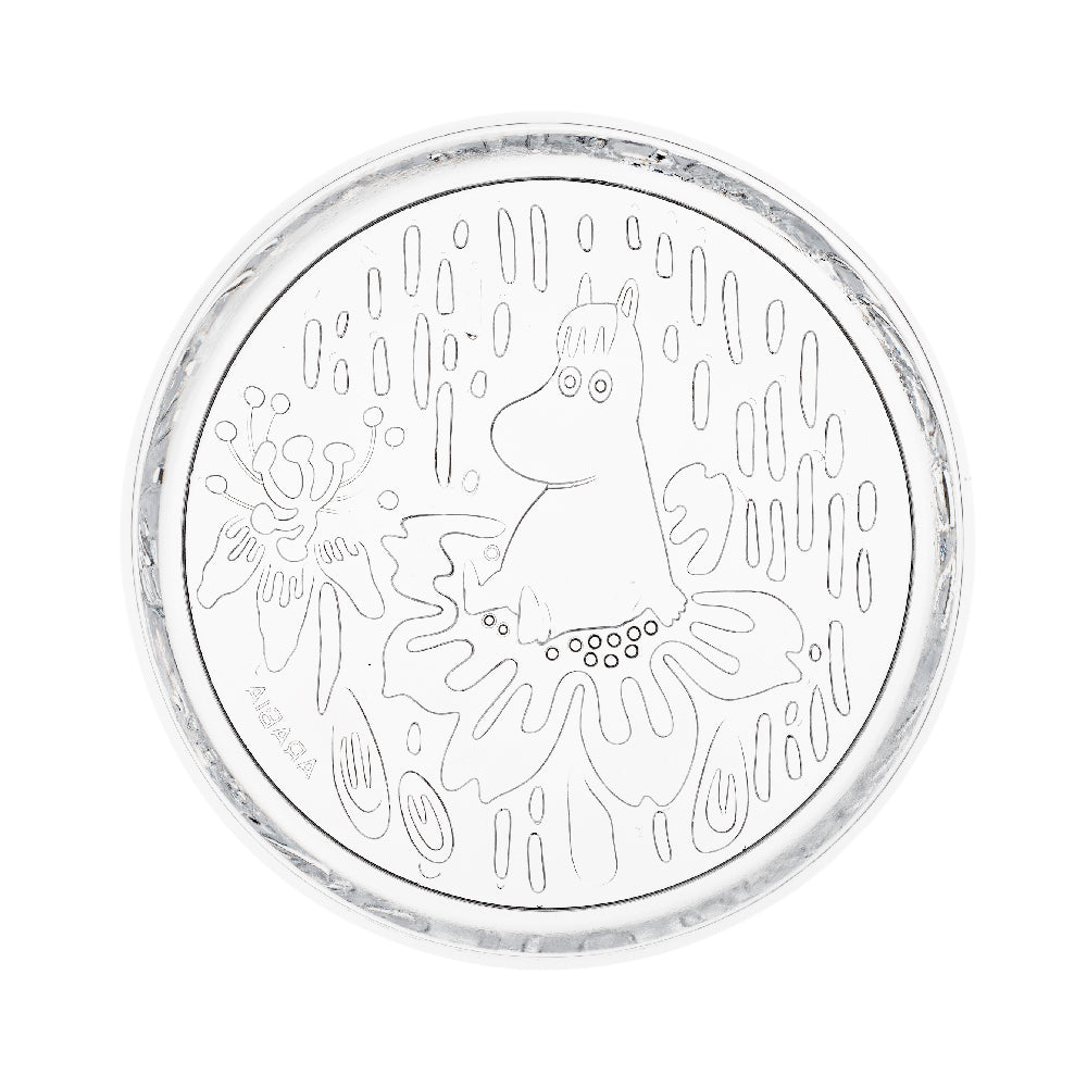 Moomin Mystical Forest Glass Plate - The Official Moomin Shop