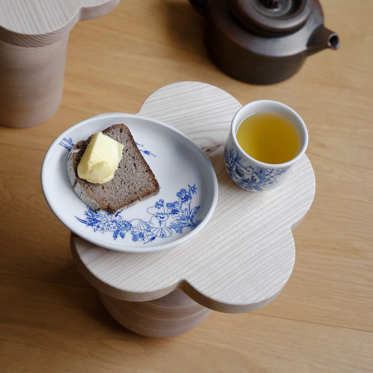 Moomin Haru Plate 16cm Oval