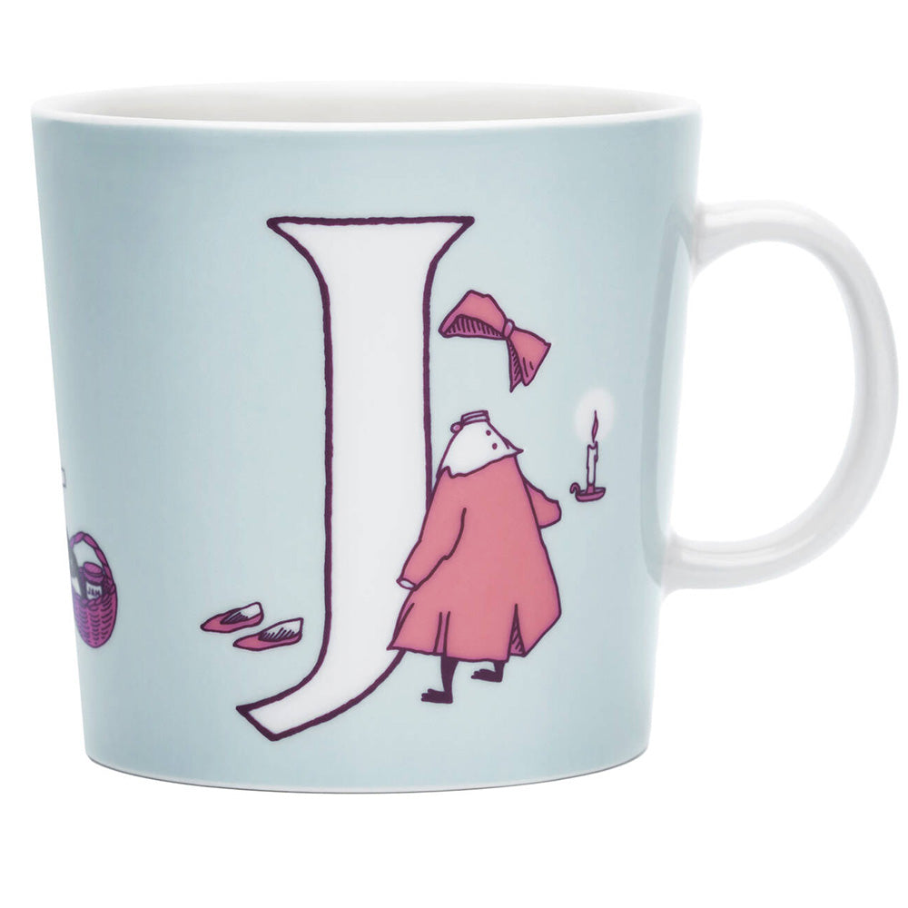 Moomin ABC Mug J 0,4L - The Official Moomin Shop