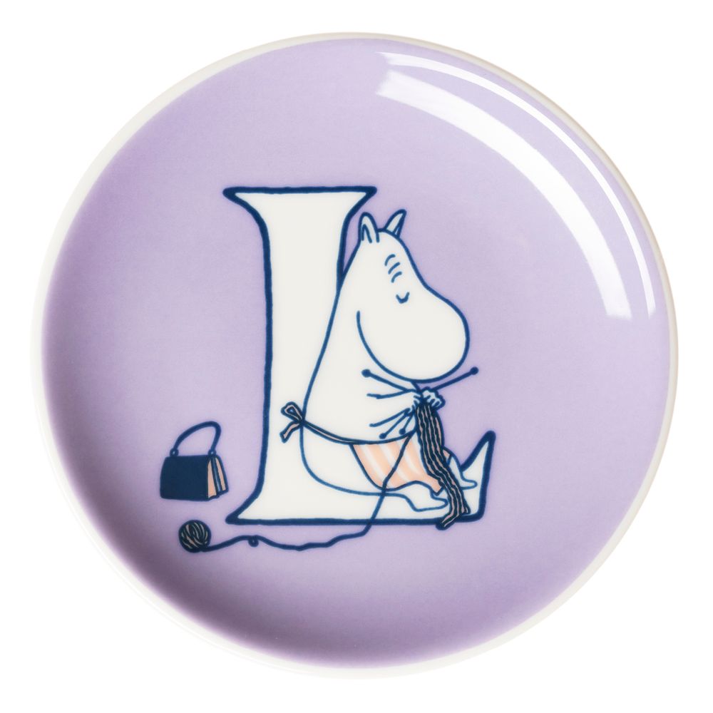 Moomin ABC Mini Plate L - The Official Moomin Shop