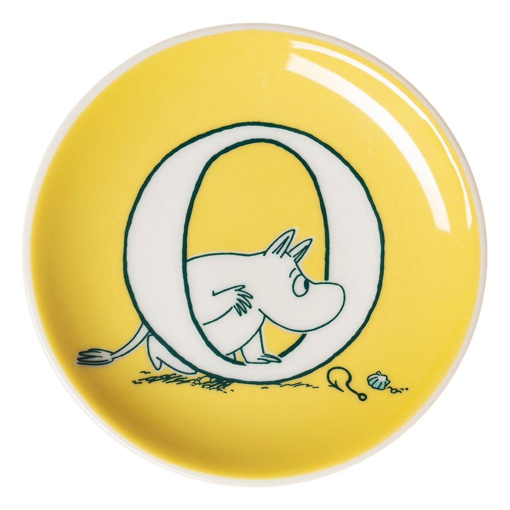 Moomin ABC Mini Plate O - The Official Moomin Shop