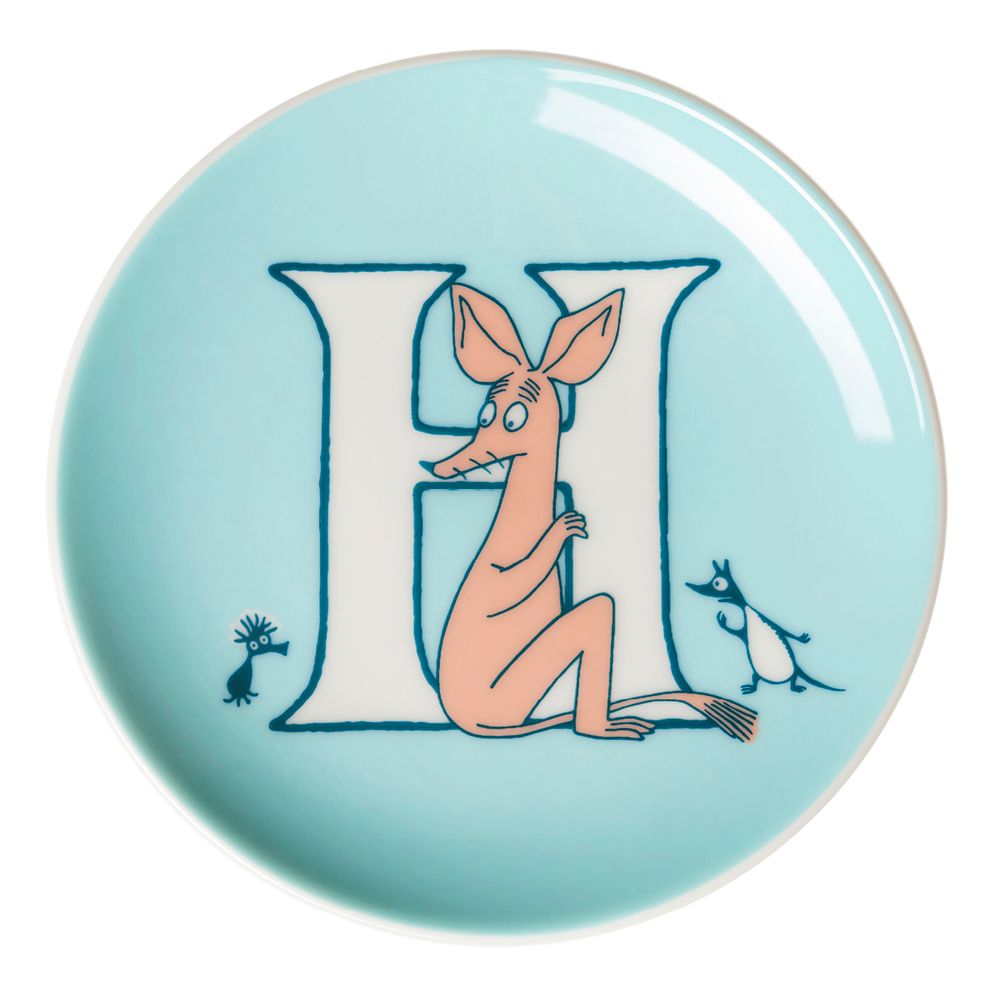 Moomin ABC Mini Plate H - The Official Moomin Shop