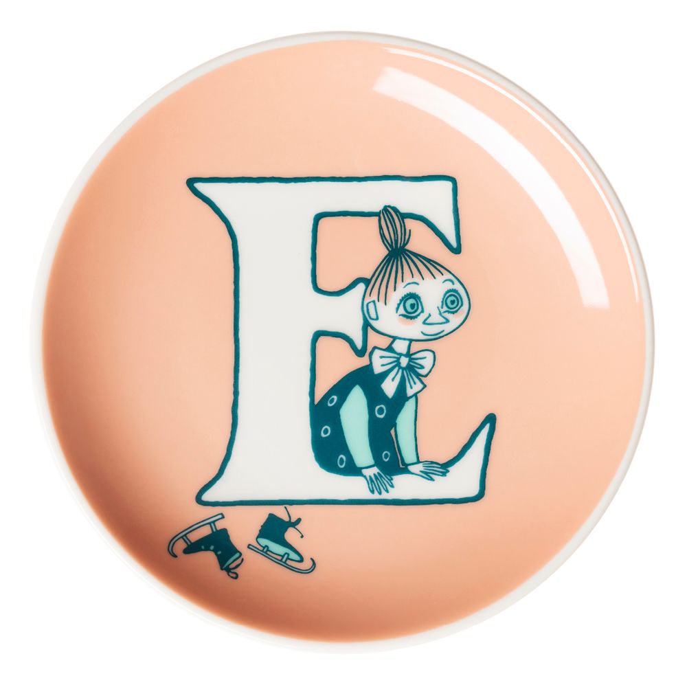 Moomin ABC Mini Plate E - The Official Moomin Shop